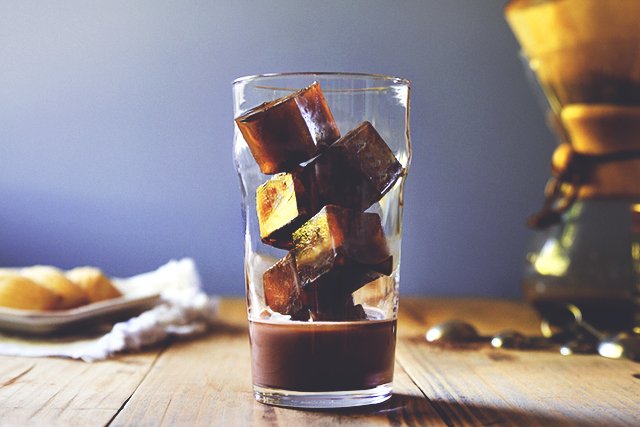 Mocha Ice Cubes for Iced Coffee