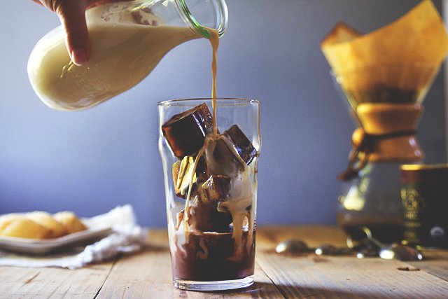 Mocha Ice Cubes for Iced Coffee