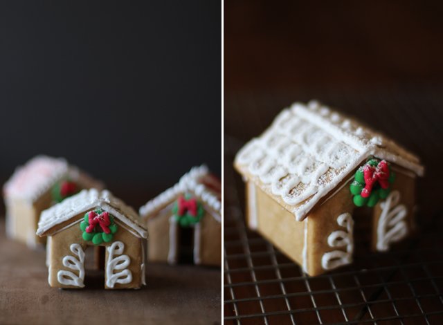 mini gingerbread house template