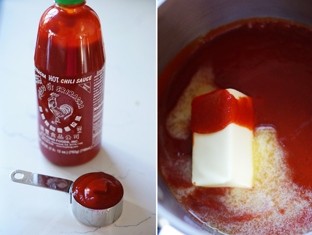 Sriracha (Oven-Fried) Chicken Wings