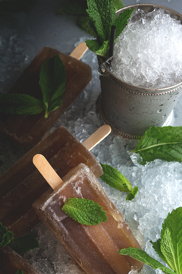 Mint Julep Popsicles – HonestlyYUM