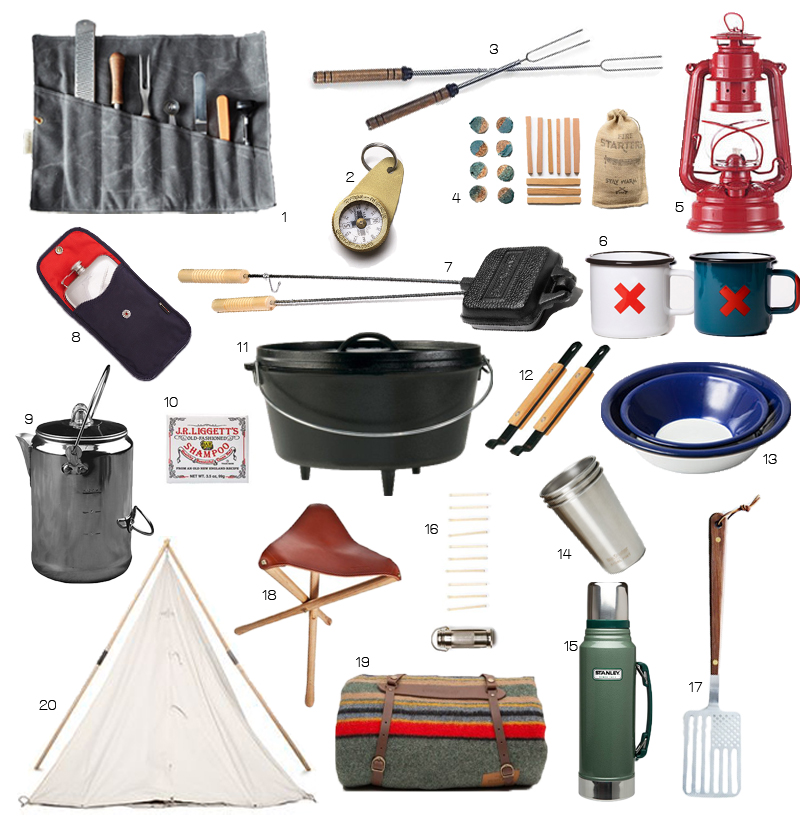 camping equipment