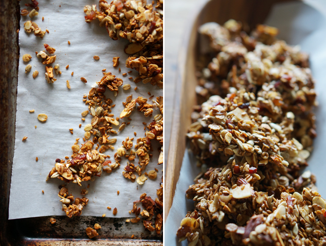 Savory bacon granola