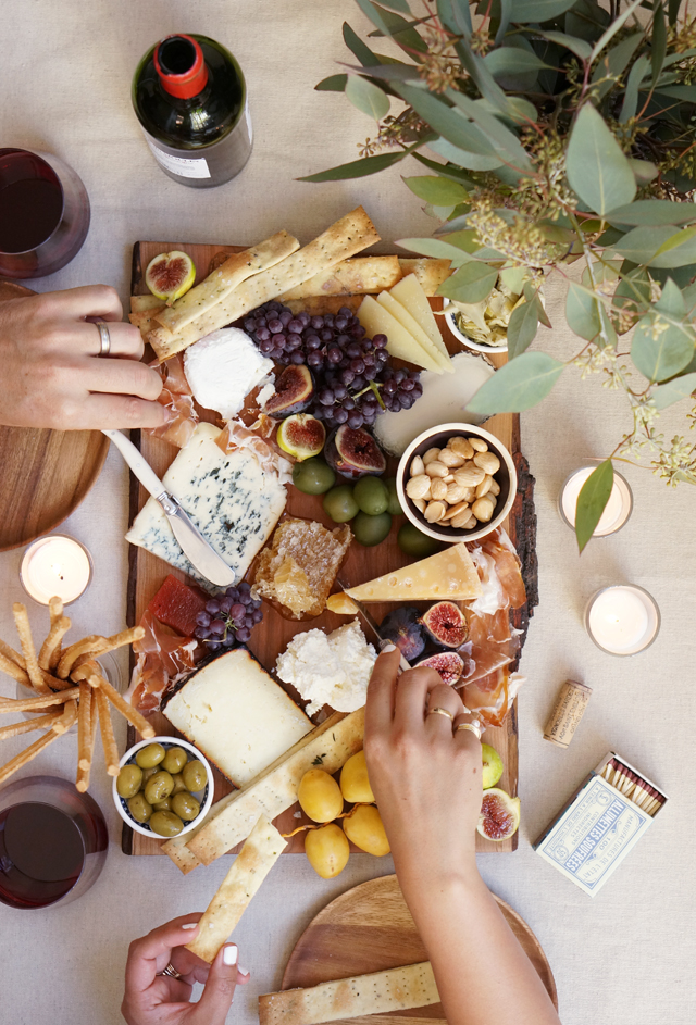 fall fruit platter