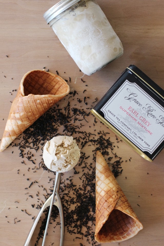 Earl Grey Ice Cream | HonestlyYUM