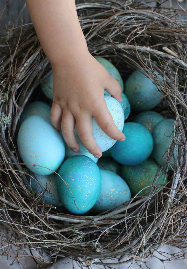 DIY Dyed Robin Eggs | HonestlyYUM