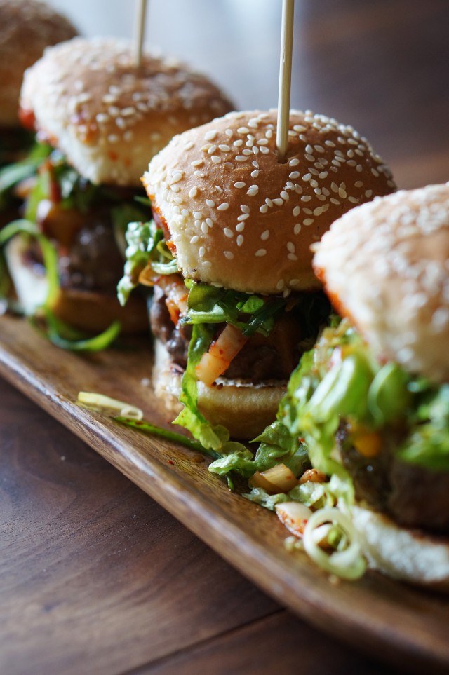 Gochujang BBQ Sliders | HonestlyYUM