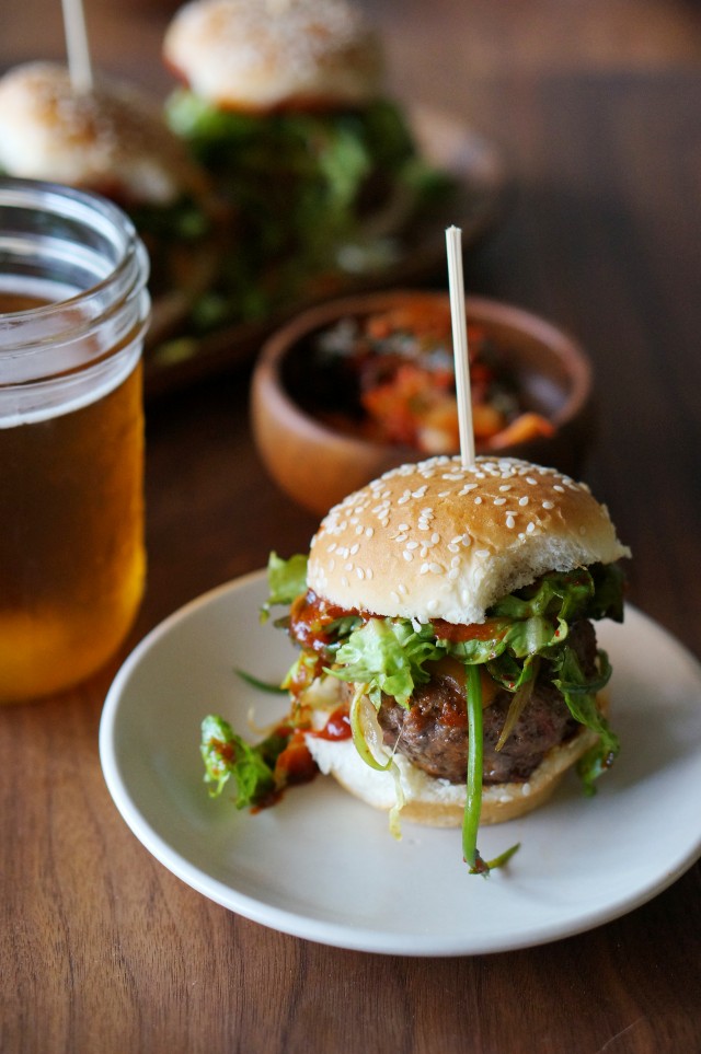 Korean Gochujang BBQ Sliders | HonestlyYUM