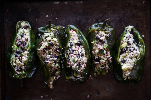 Stuffed poblanos(h)