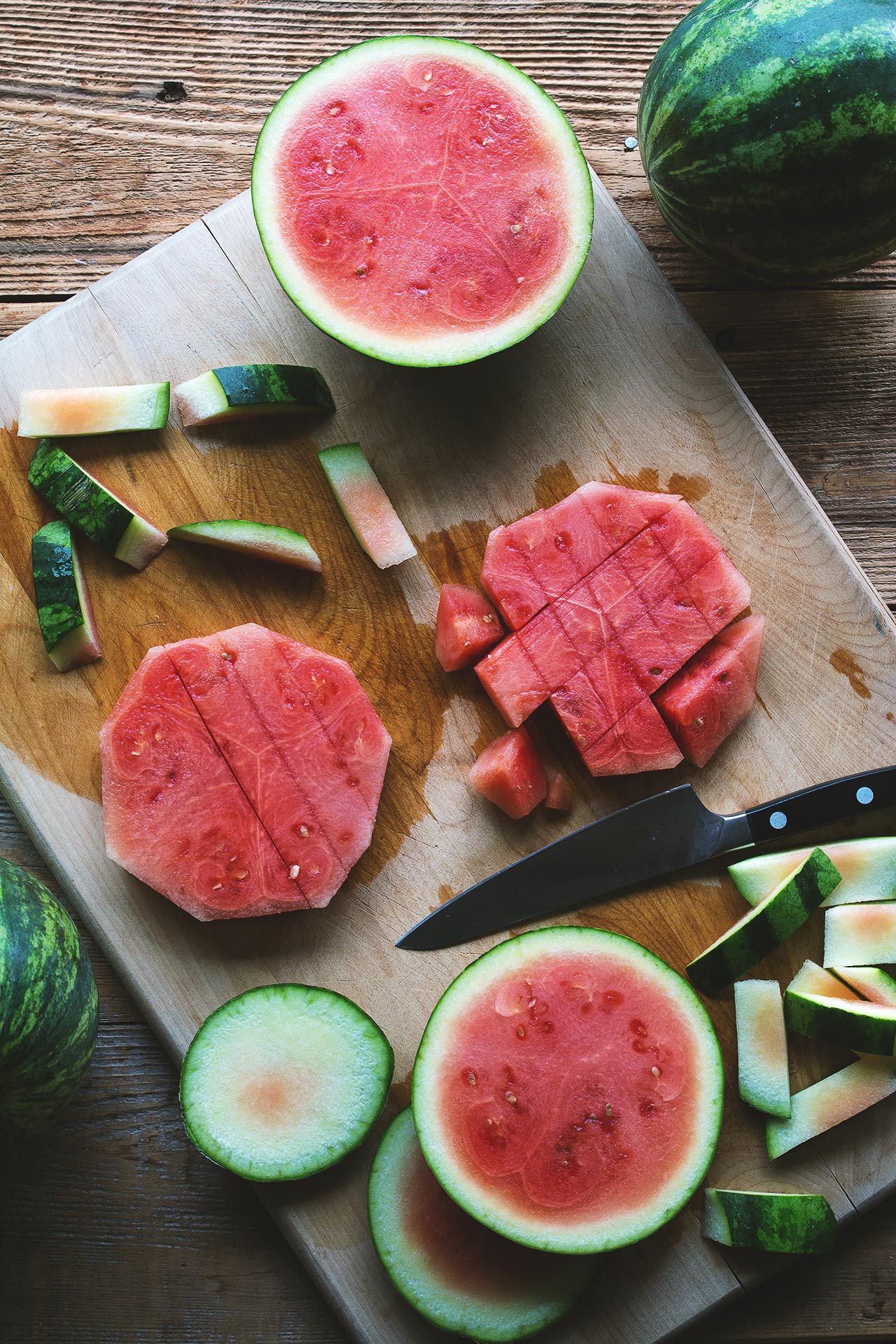 Watermelon Slushy - Watermelon Board