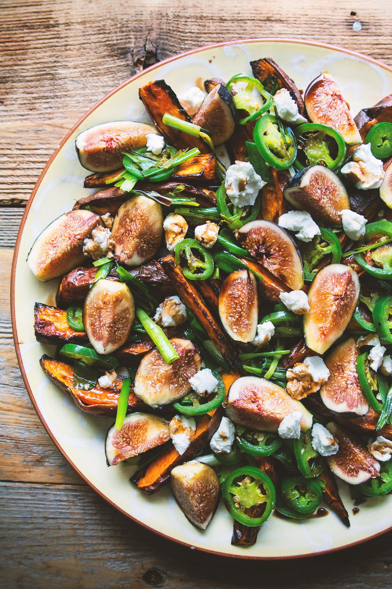 Roasted Sweet Potatoes & Fresh Figs Recipe