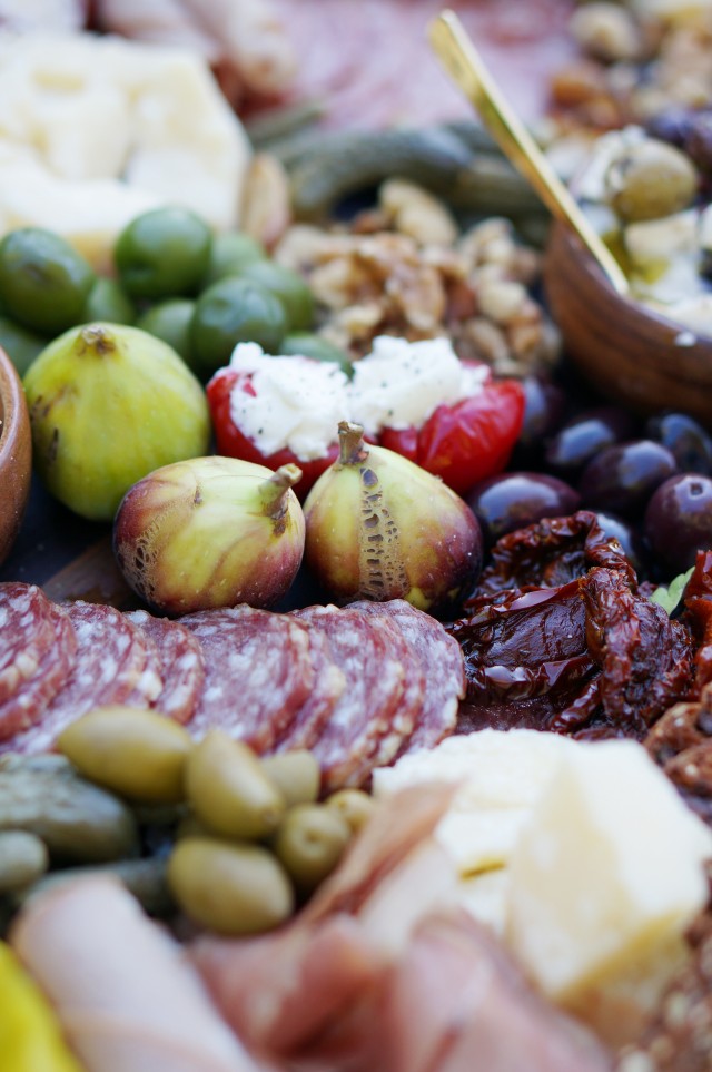 Figs and sun dried tomatoes