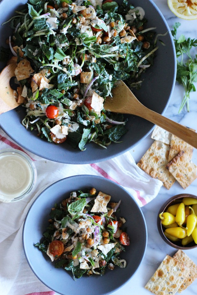 Falafel Salad | HonestlyYUM