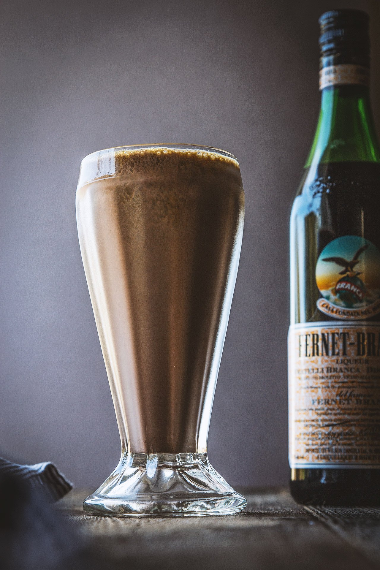 Malted Chocolate Fernet Milkshake | HonestlyYUM