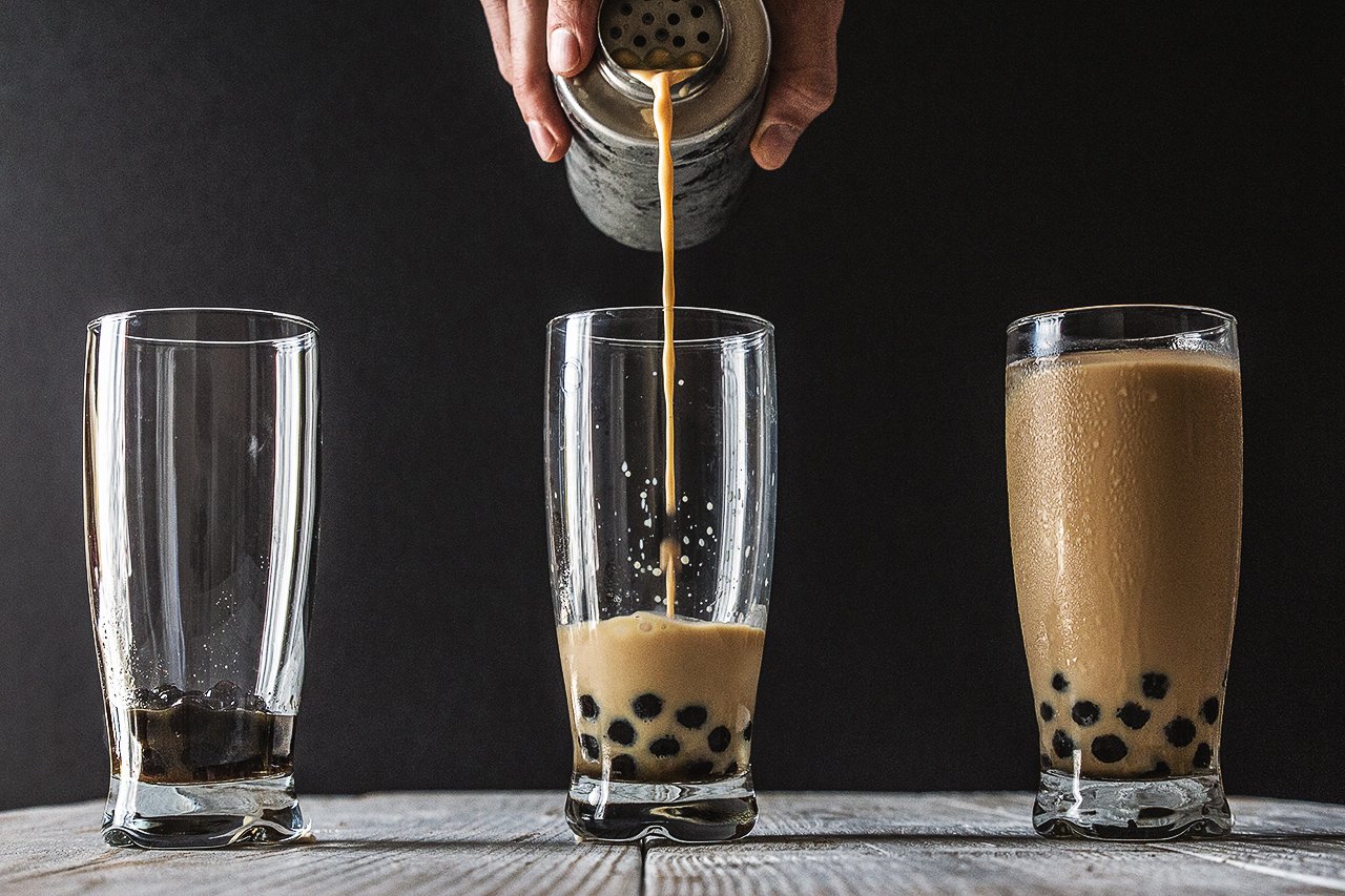 Pumpkin Spice Bubble Tea With Boba HonestlyYUM