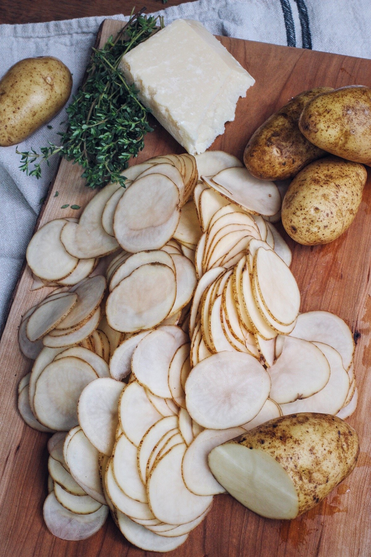 Hasselback Potato Gratin – HonestlyYUM