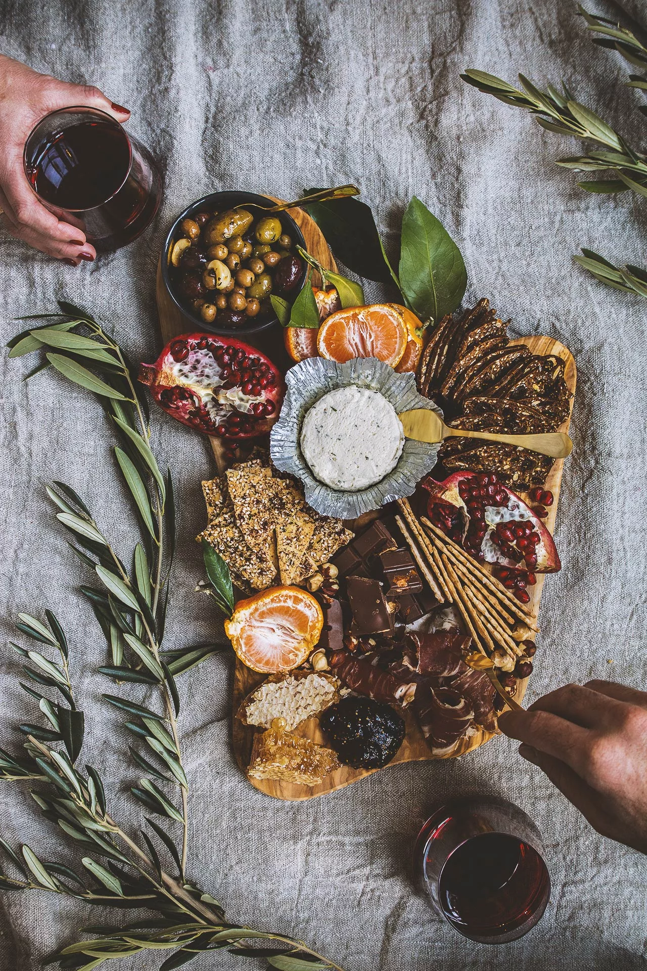 Boursin Cheese Platter | HonestlyYUM