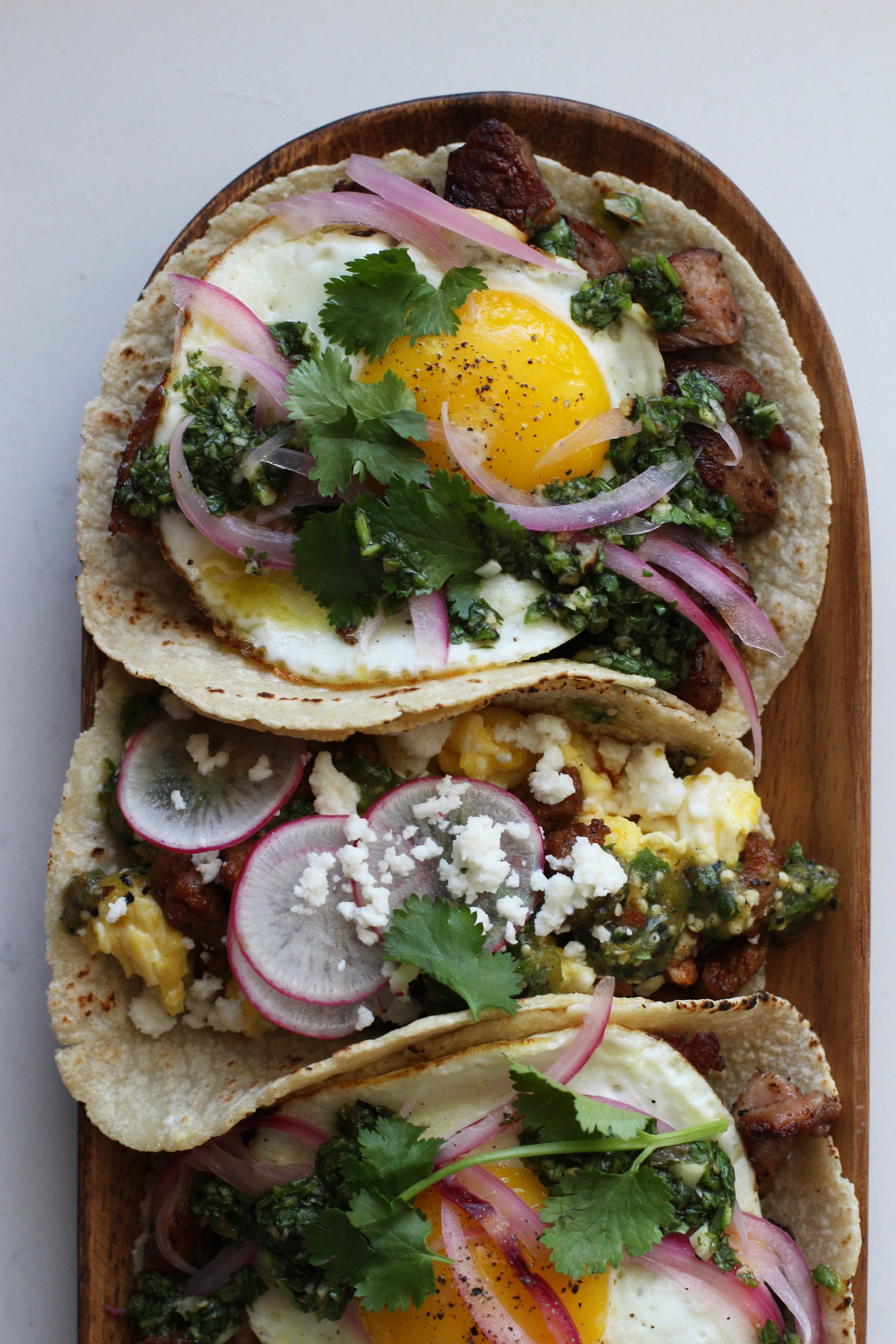 Breakfast Tacos | HonestlyYUM