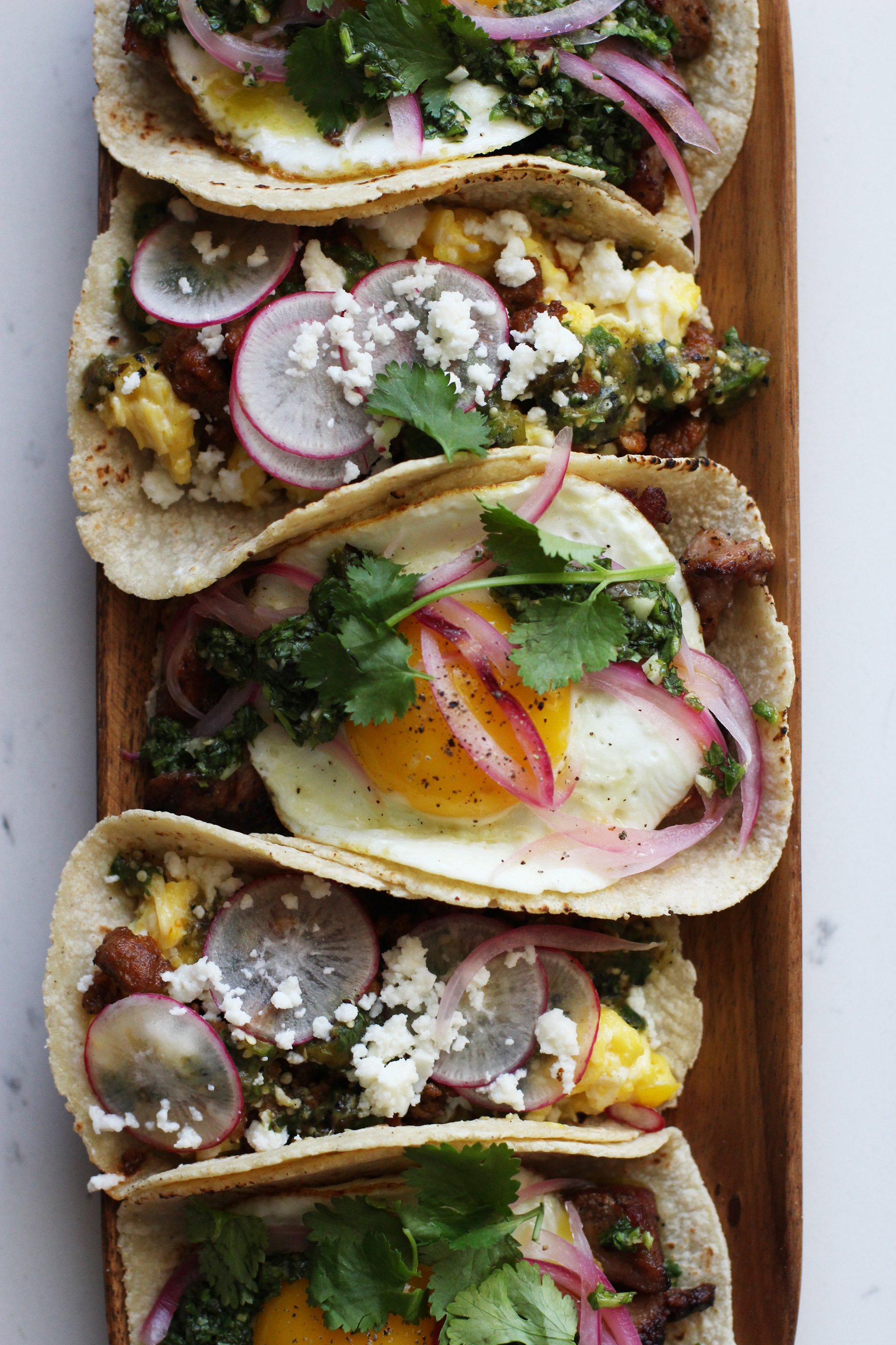 Breakfast Tacos | HonestlyYUM