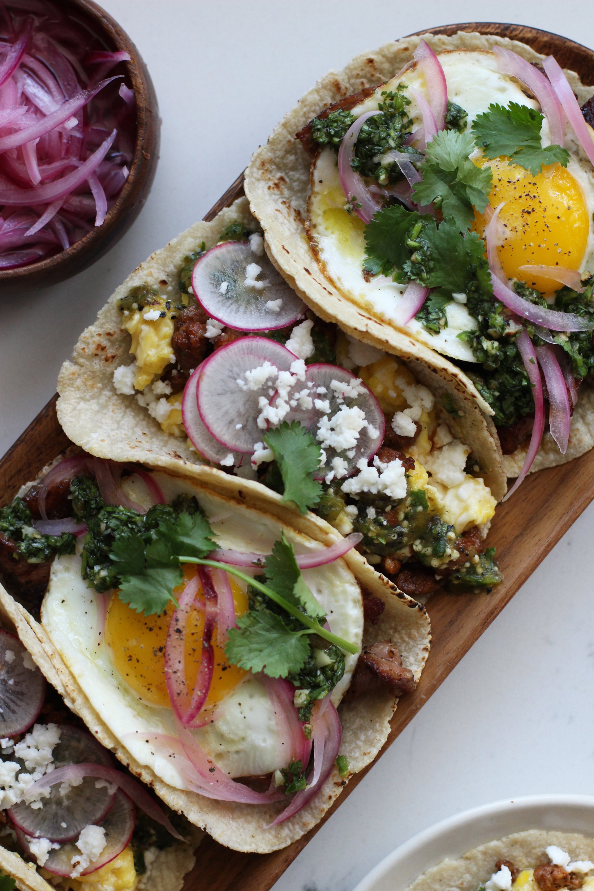 Breakfast tacos 1 | HonestlyYUM