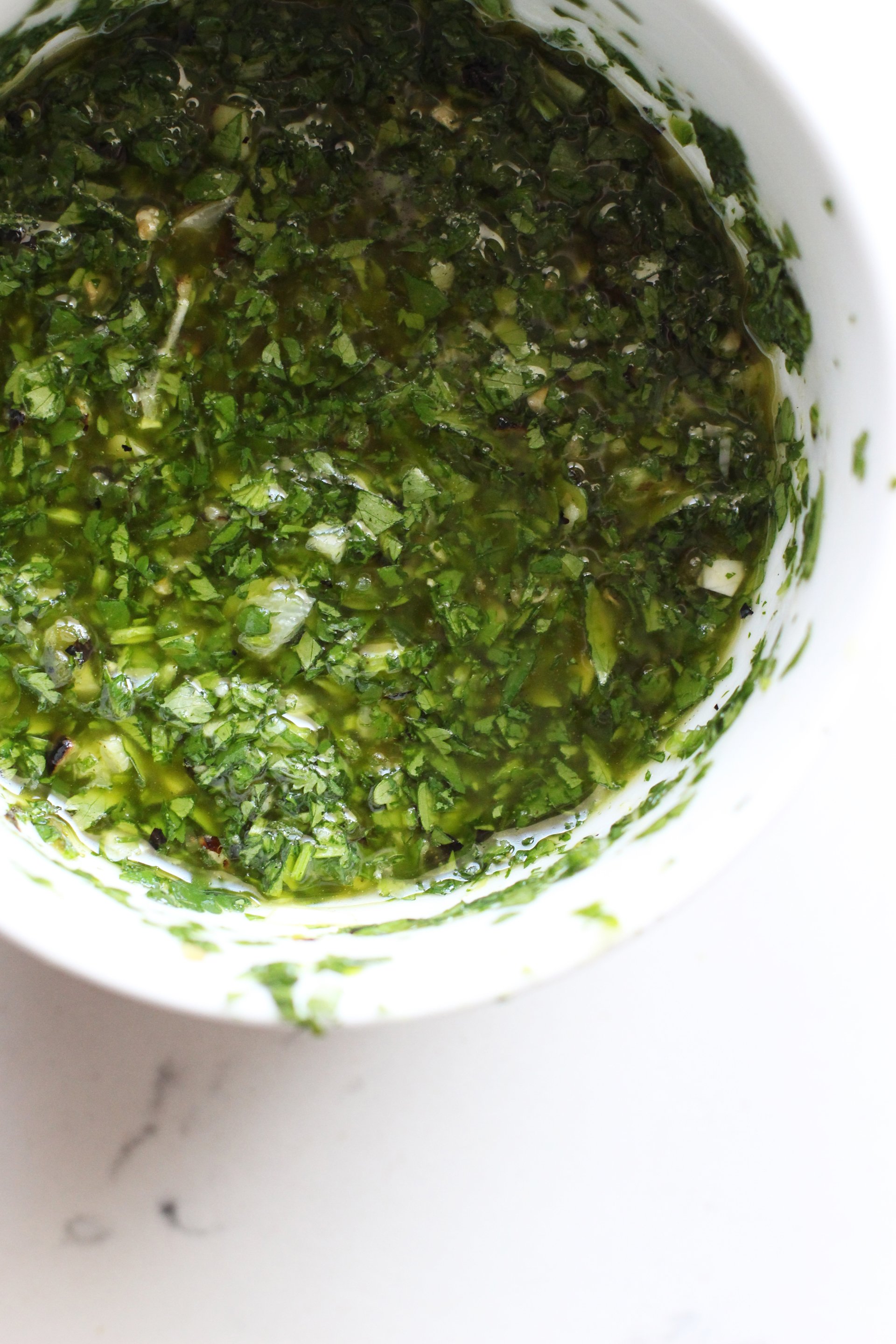 Cilantro Chimichurri | HonestlyYUM