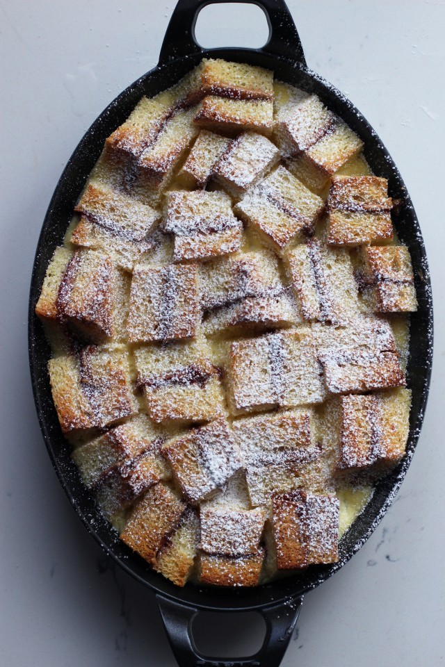 PB&J Bread Pudding