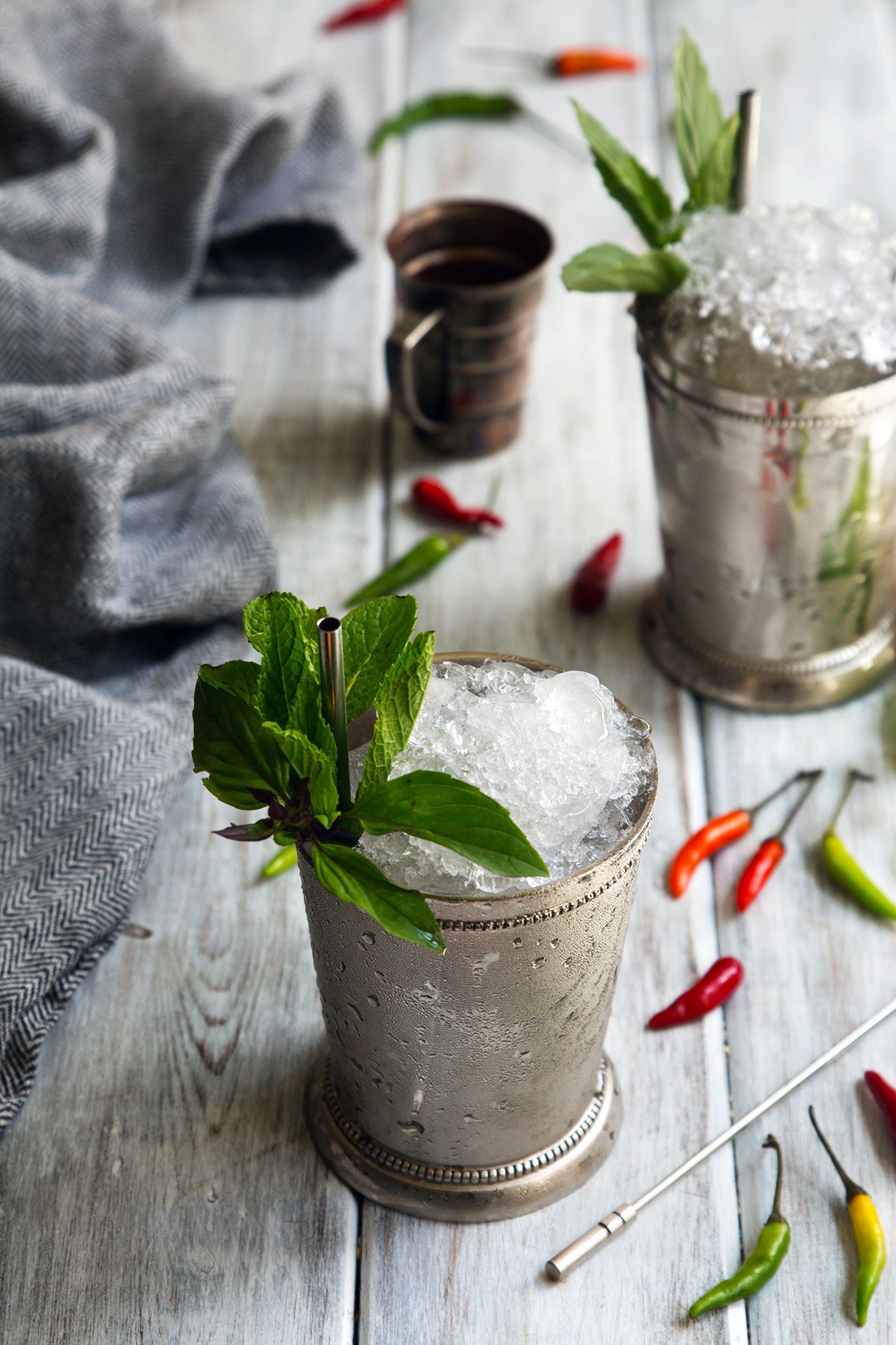 Moscow Mule with Mint - Olivia's Kitchen