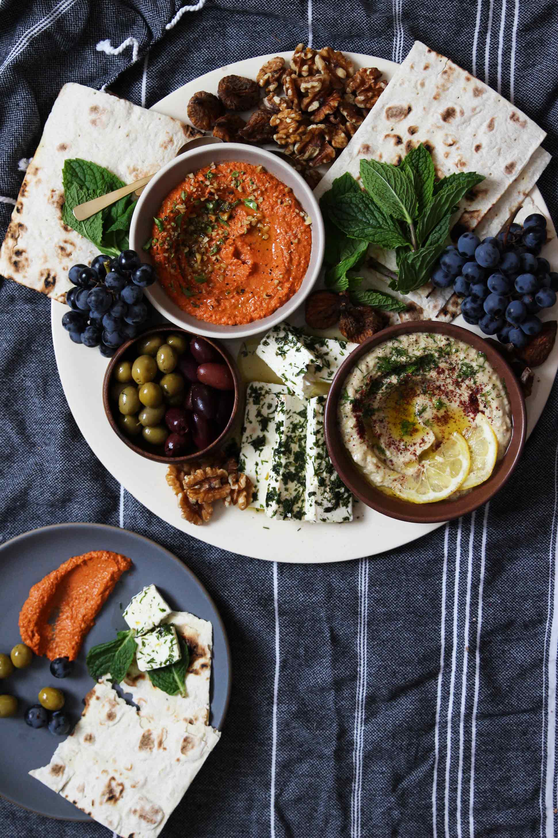 Grilled Mezze Platter HonestlyYUM