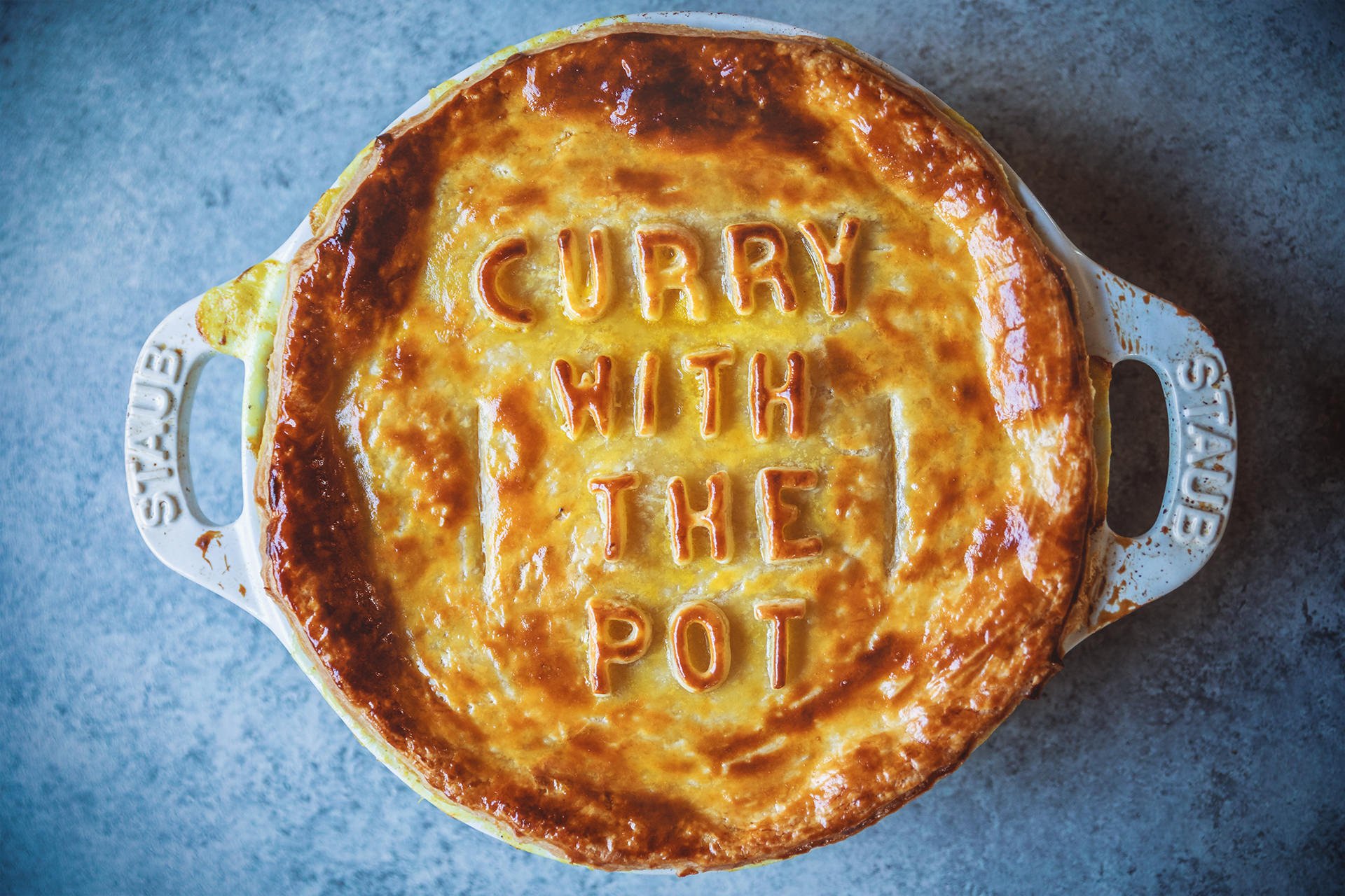 Curry Chicken Pot Pie Honestlyyum