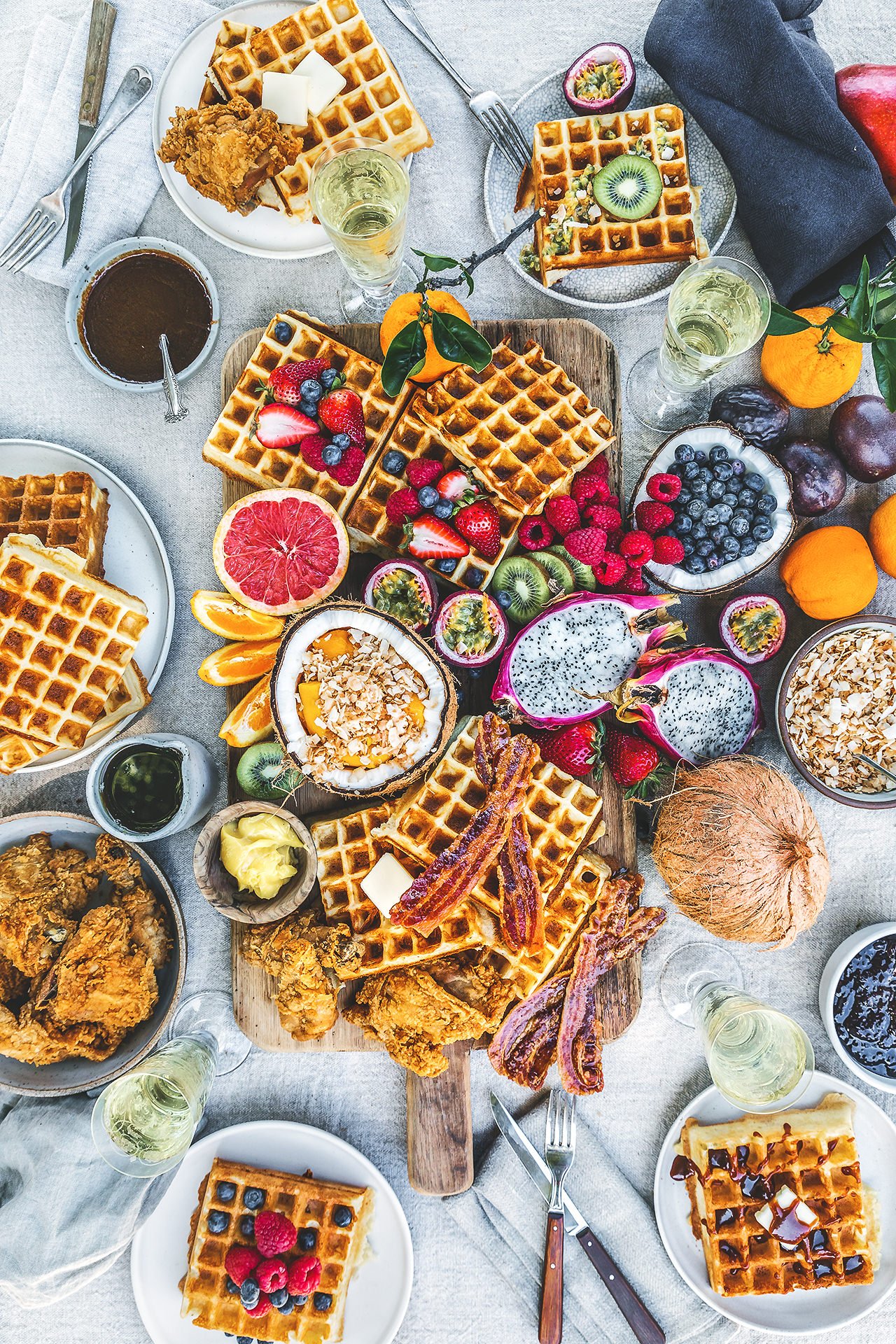 Mother's Day Waffle Feast | HonestlyYUM