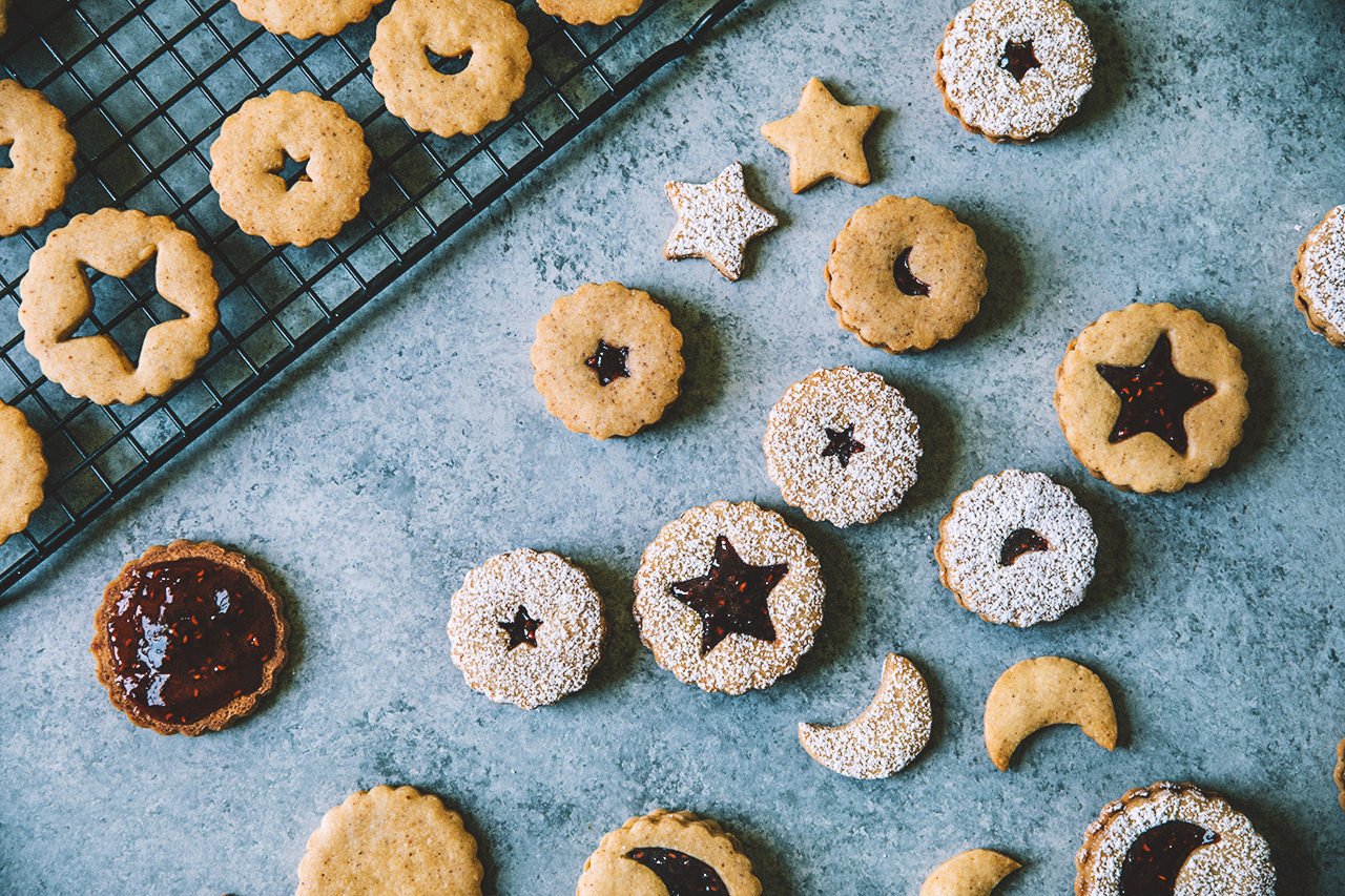 Raspberry Jam Dream Cookies by HonestlyYUM (honestlyyum.com)