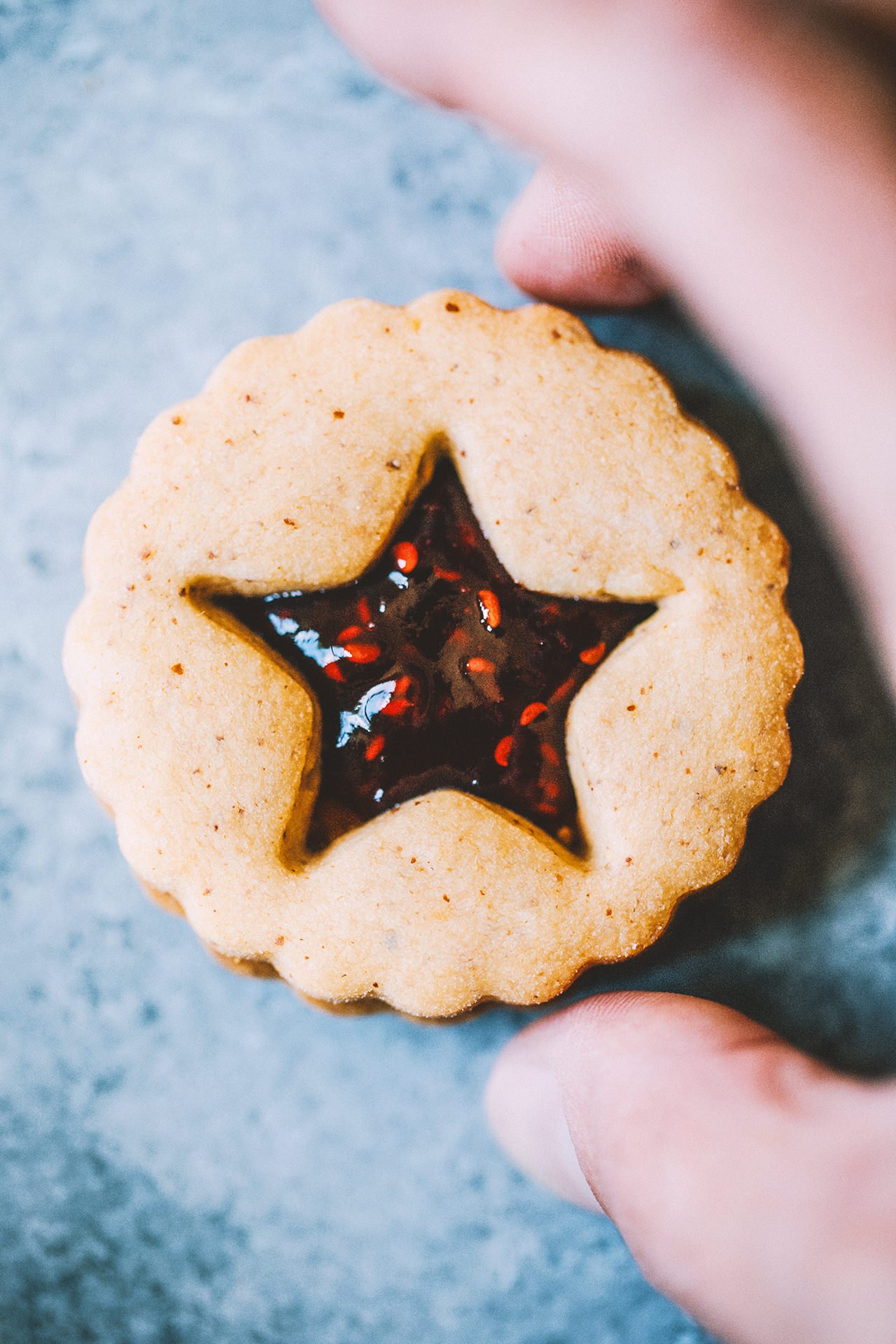 Raspberry Jam Dream Cookies by HonestlyYUM (honestlyyum.com)