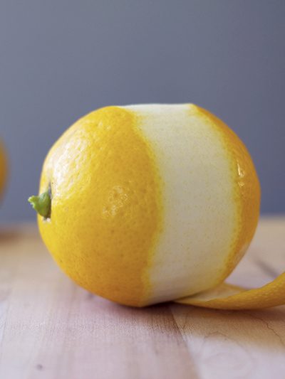 Meyer Lemon Peel Simple Syrup Recipe