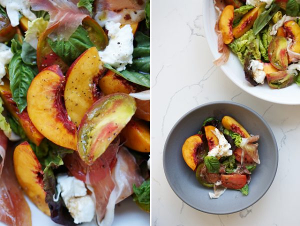 Summer Nectarine Salad – HonestlyYUM