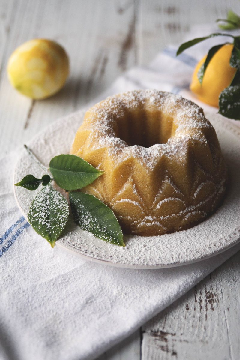 Meyer Lemon Almond Tea Cake HonestlyYUM