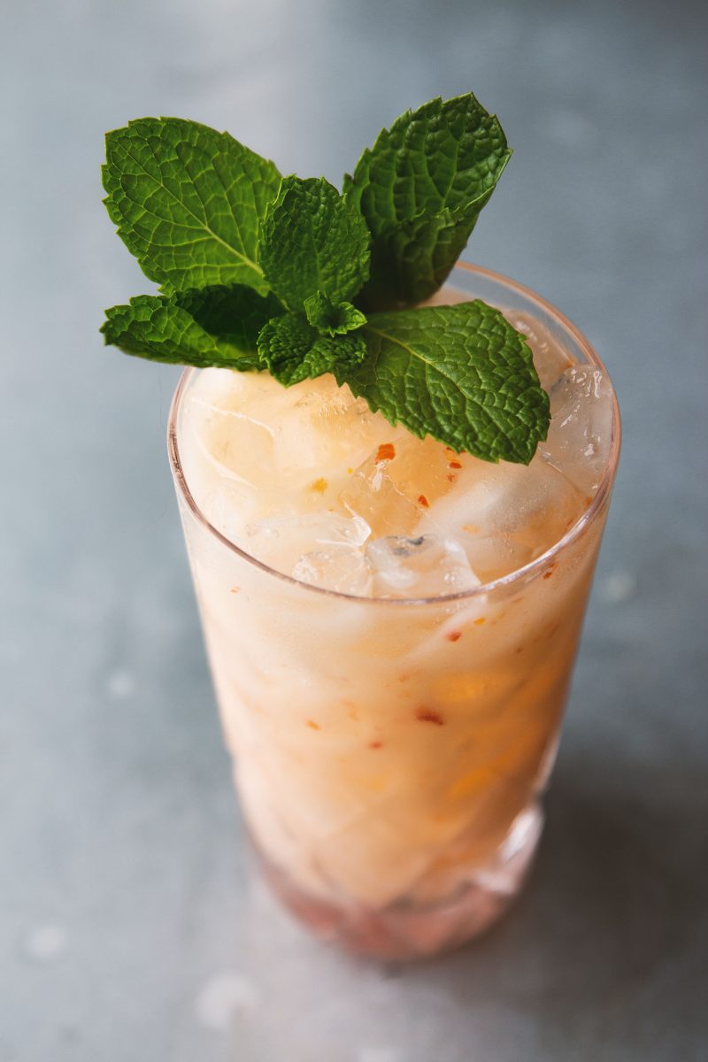 Gin, Jam & Yogurt Cocktail HonestlyYUM