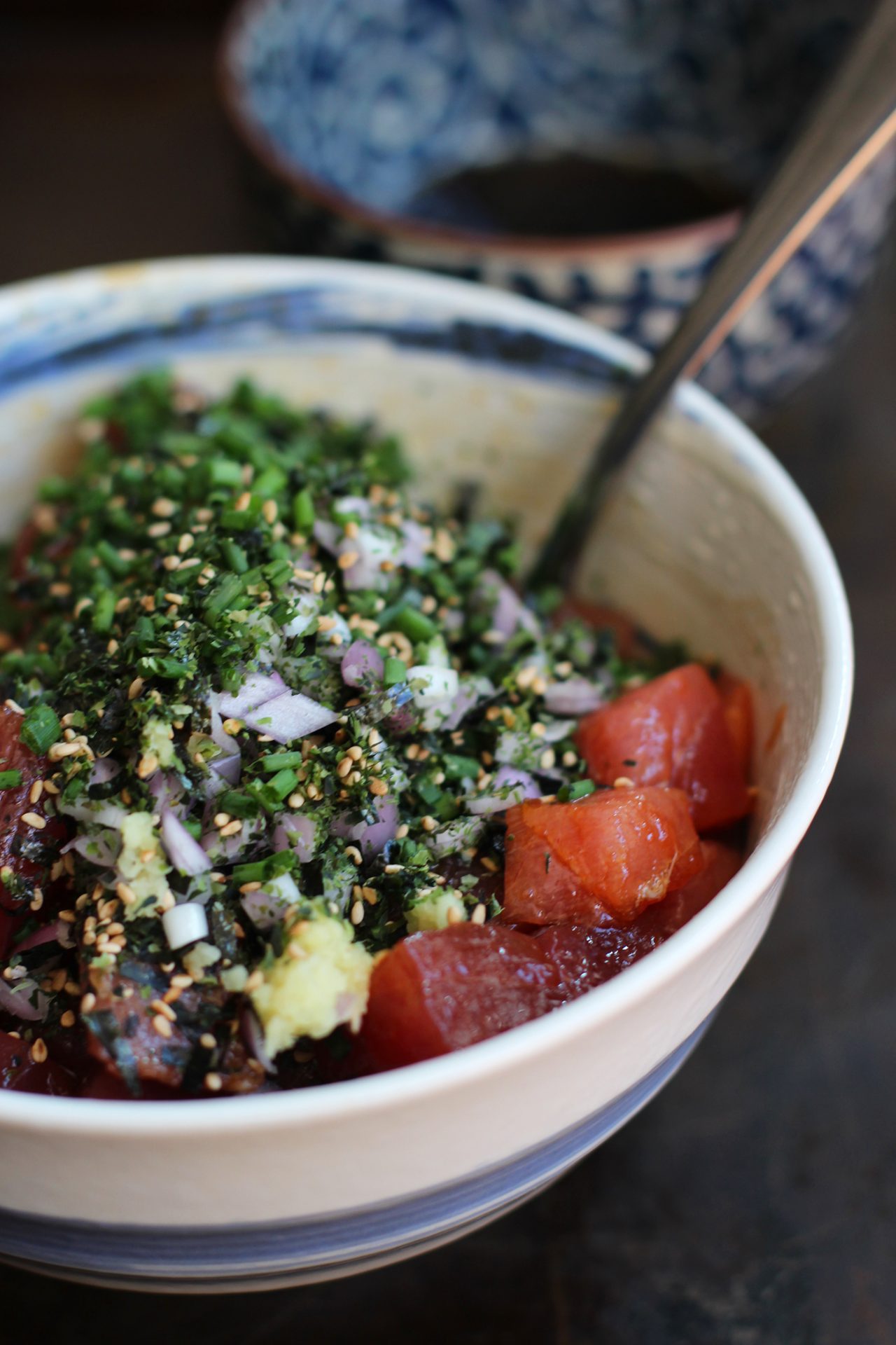 Ahi Poke Bowl HonestlyYUM