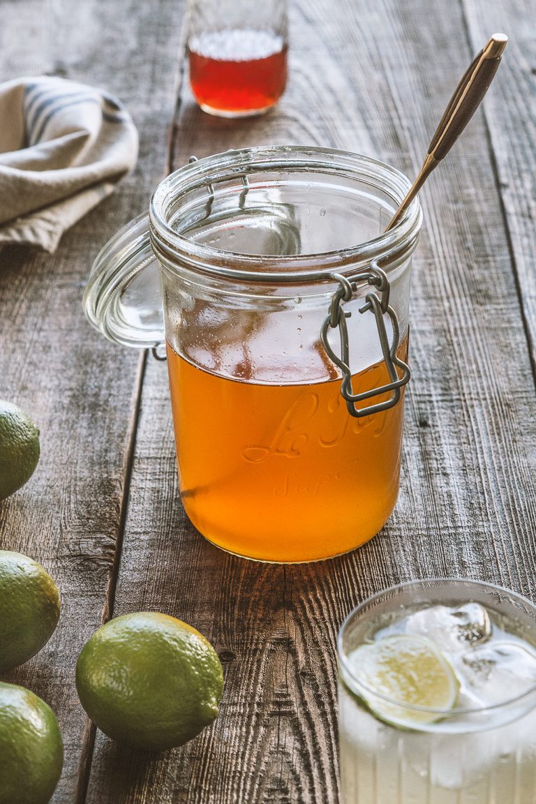 Gin and Tonic with Homemade Quinine Syrup HonestlyYUM