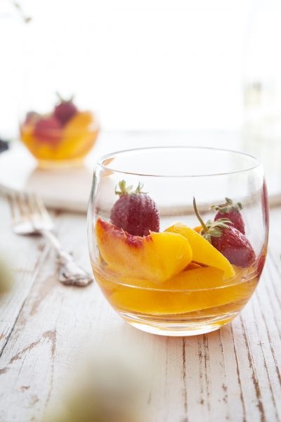 Peaches in Muscat Wine – HonestlyYUM