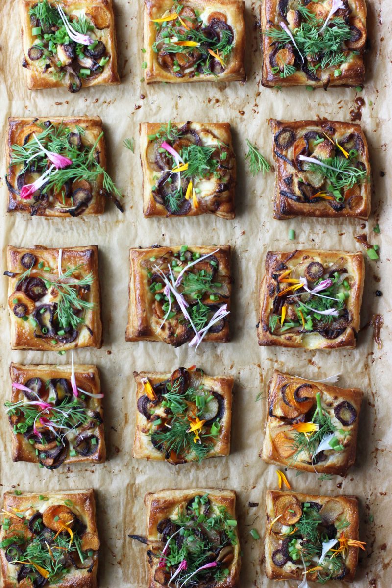 Carrot Herb Cheese Tart – HonestlyYUM