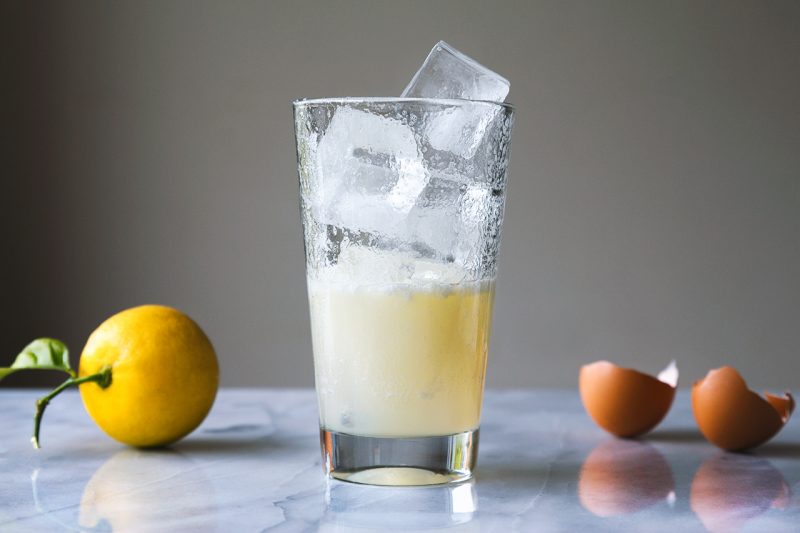 Lemon Chamomile Spring Cocktail HonestlyYUM