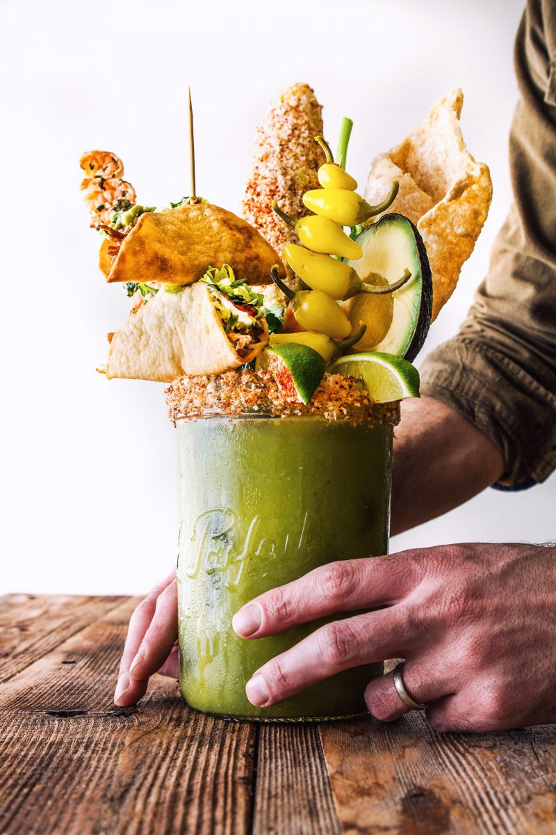 Green Monster Bloody Mary HonestlyYUM