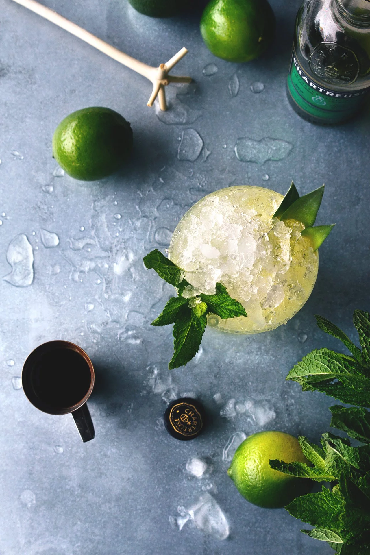 Chartreuse Swizzle | HonestlyYUM (honestlyyum.com)