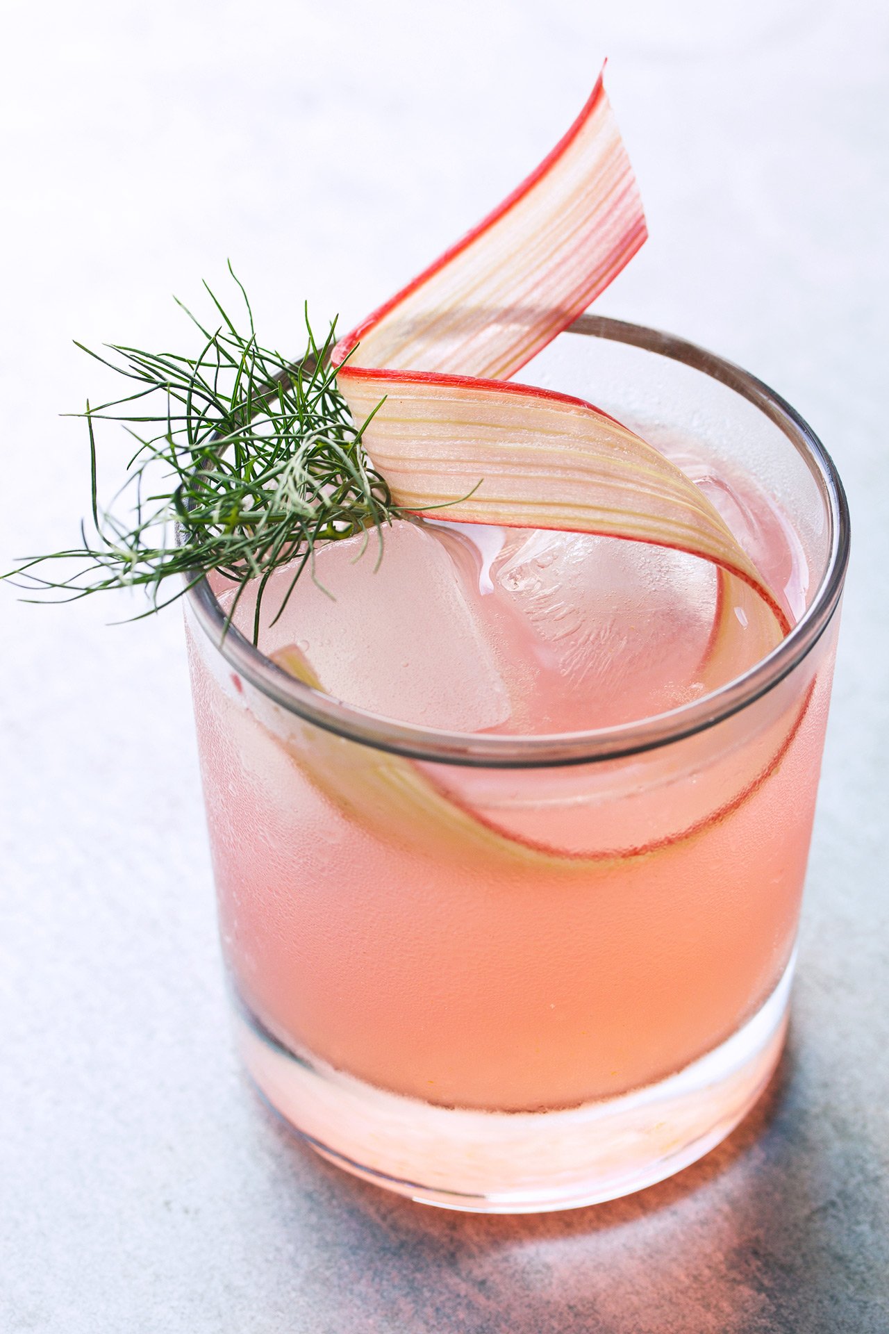 Rhubarb, Fennel & Vermouth Cocktail – HonestlyYUM