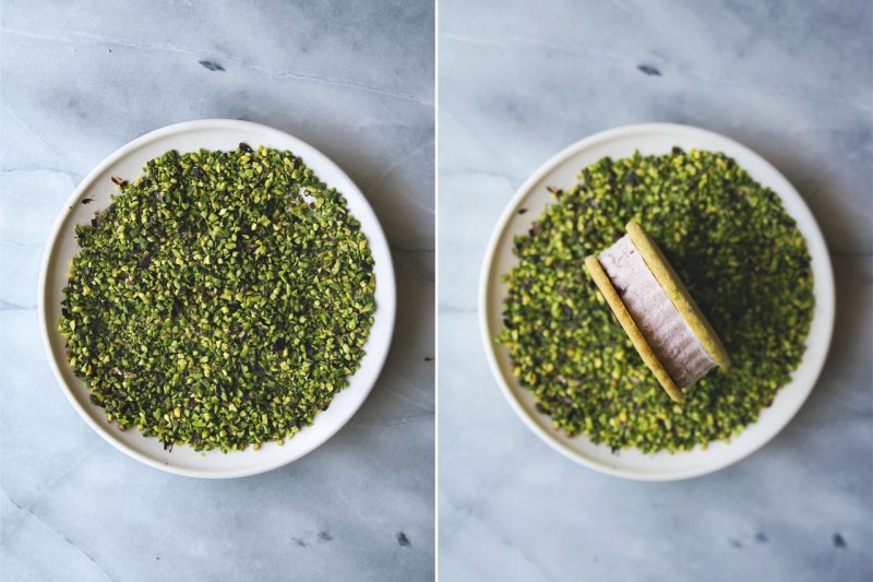 Spumoni Ice Cream Sandwiches HonestlyYUM