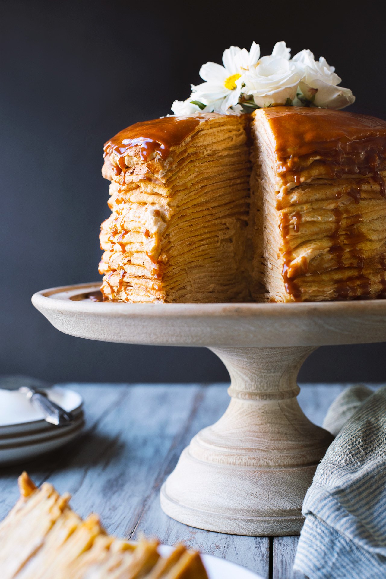 Dulce de Leche Crepe Cake – HonestlyYUM