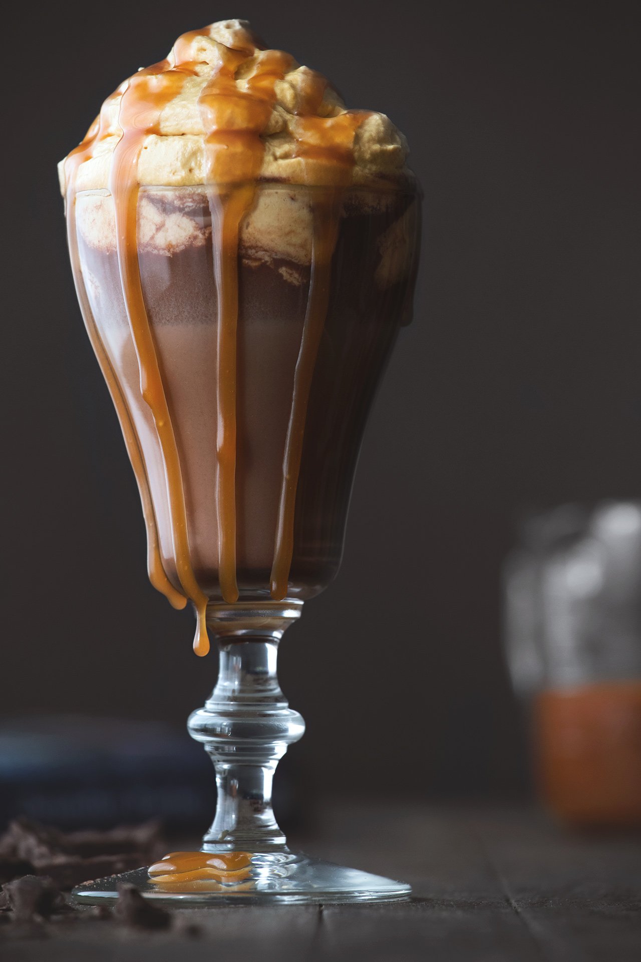 Boozy Hot Chocolate with Salted Caramel Whipped Cream – HonestlyYUM