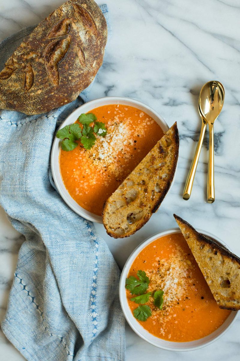 Tomato Coconut Curry Soup HonestlyYUM