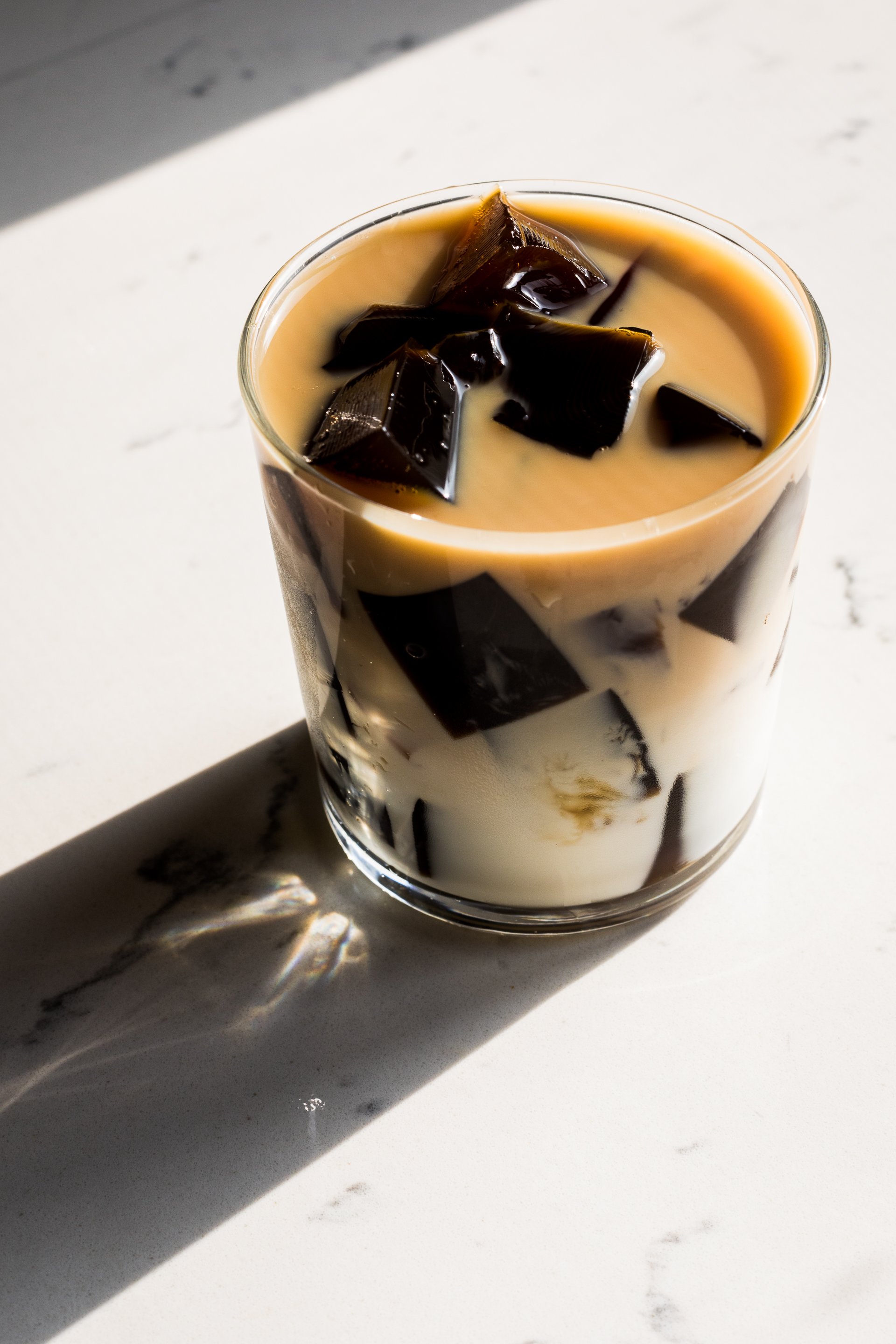 grass jelly drink recipe