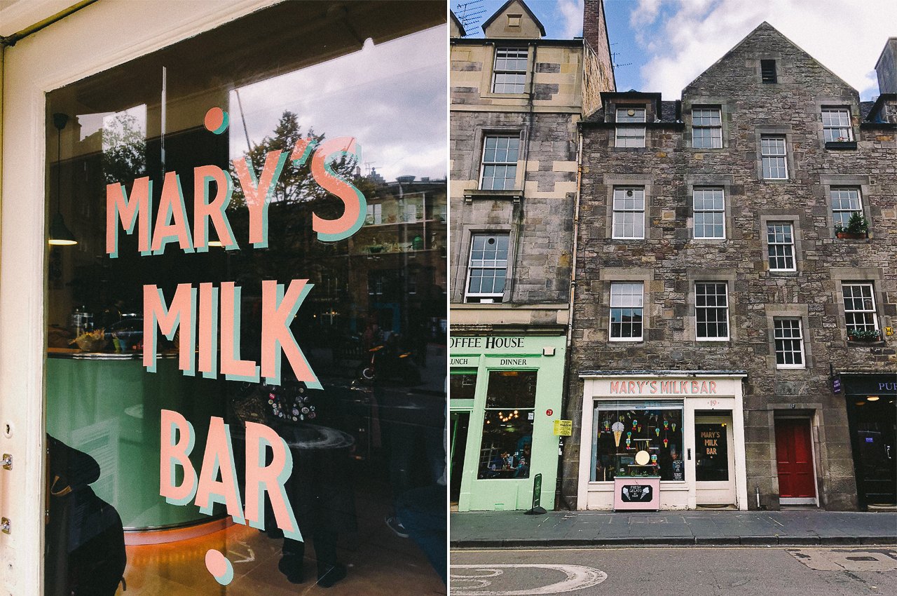 Mary's Milk Bar | Edinburgh Travel Guide by HonestlyYUM